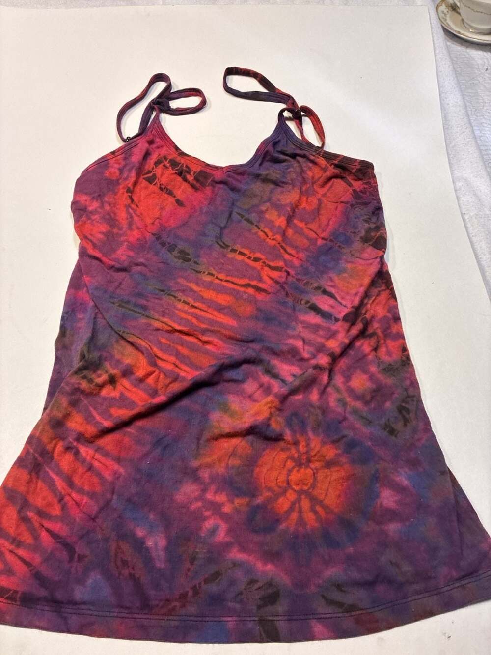 Cali Kind Clothing Co. Tie Dye Spaghetti Strap Camisole Tank Top